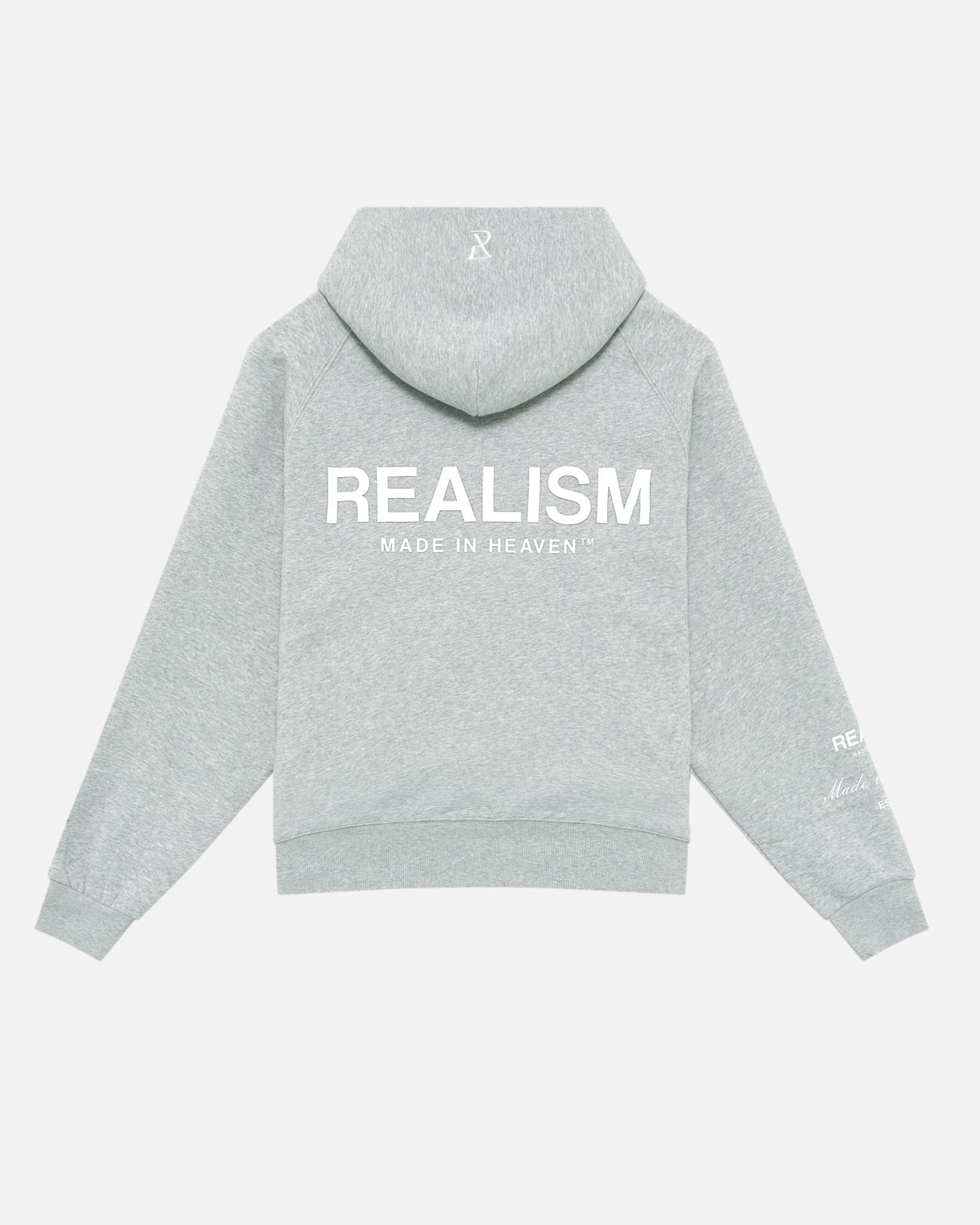 SSS Realism Radiant Hoodie - Grey Marle | Soft & Stylish Pullover for Men & Women | Perfect for Casual Wear, Gym & Outdoor Activities