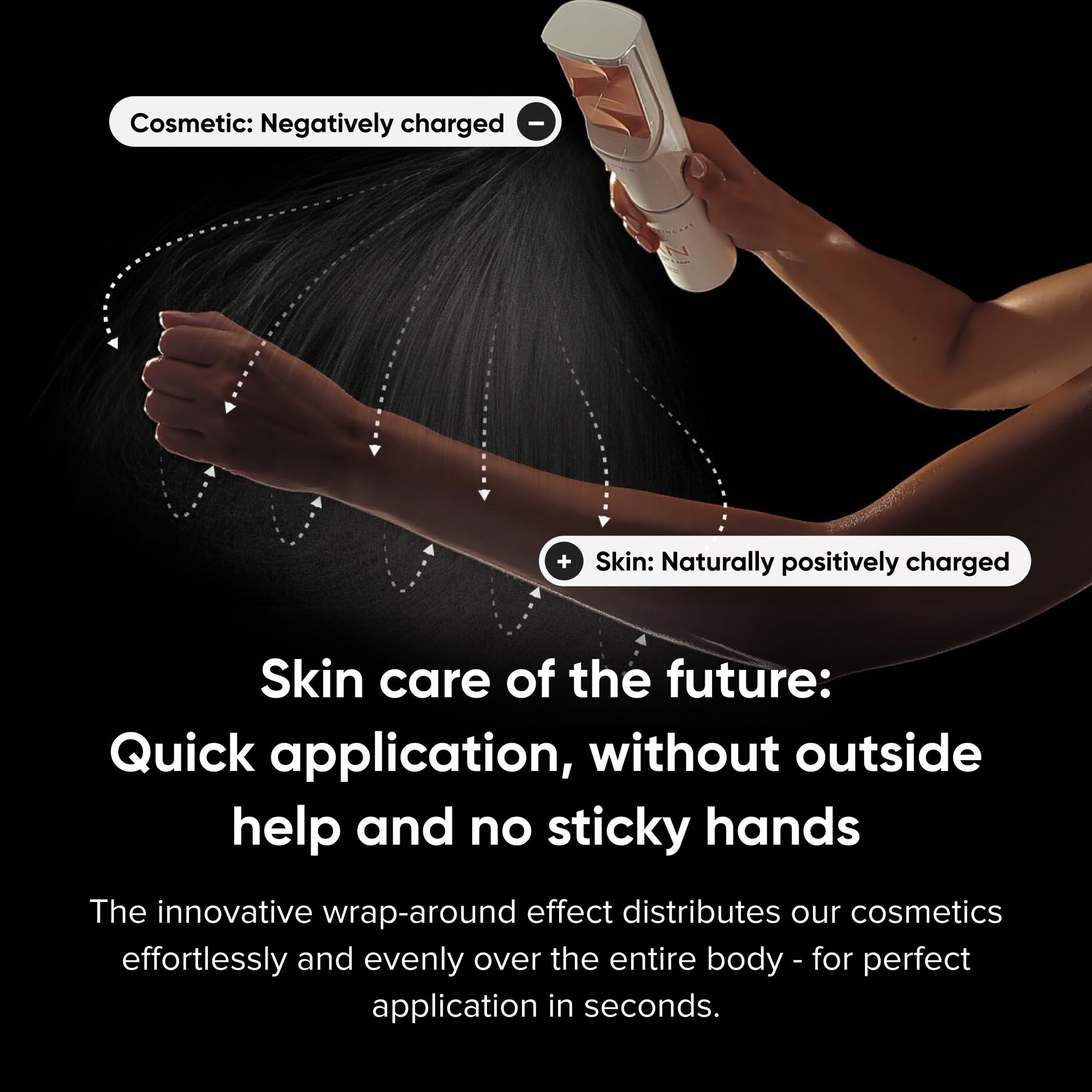 IONIQ Skincare TAN Medium Cartridge - Premium Vegan Self-Tanning Lotion for Natural, Streak-Free Glow in 3 Minutes | Lasts Up to 2 Weeks | Nourishing Formula with Pleasant Fragrance | Future Skincare System | Perfect for Vacations, Weddings & Everyday Radiance