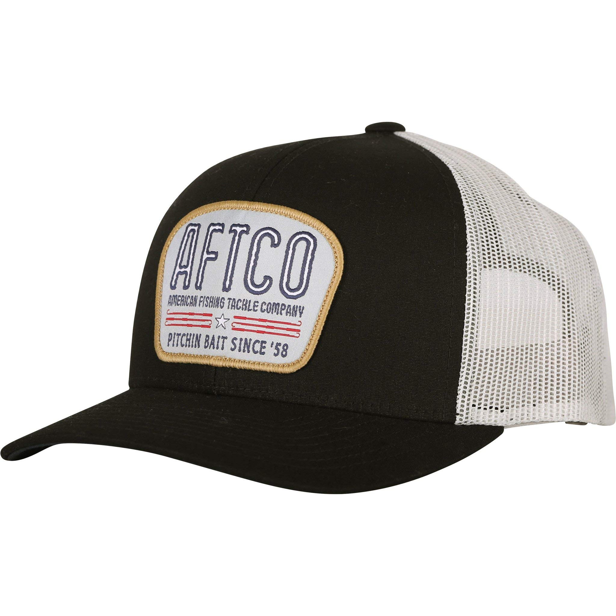 AFTCO Waterborne Trucker Hat - Adjustable Mesh Back, UPF 50+ Sun Protection for Fishing, Boating & Outdoor Activities