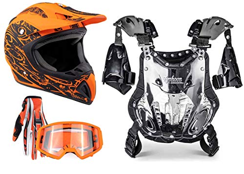 Orange Splatter w/ Orange Gloves & Goggles