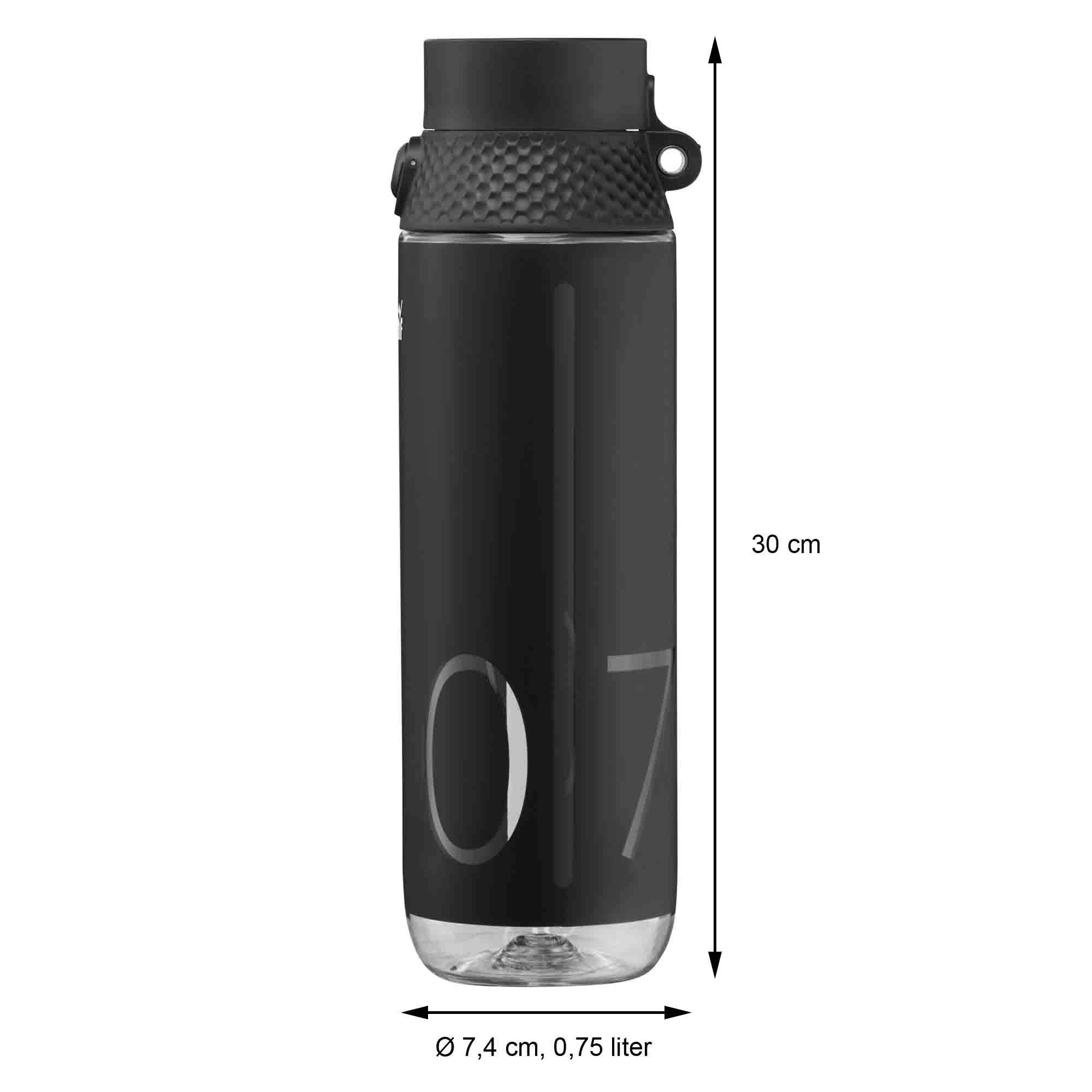 WMF Waterkant Sports Water Bottle 750ml - BPA-Free, Shatterproof & Leak-Proof, One-Hand Opening for Carbonated Drinks - Perfect for Gym, Hiking, Running & Outdoor Activities