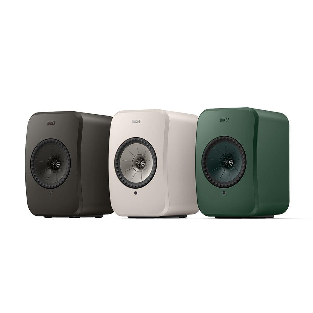 KEF LSXII LT Wireless Bookshelf Speakers - Hi-Fi Audio System for Home Theater, Music Streaming & Gaming | Compact Design with Bluetooth & WiFi Connectivity