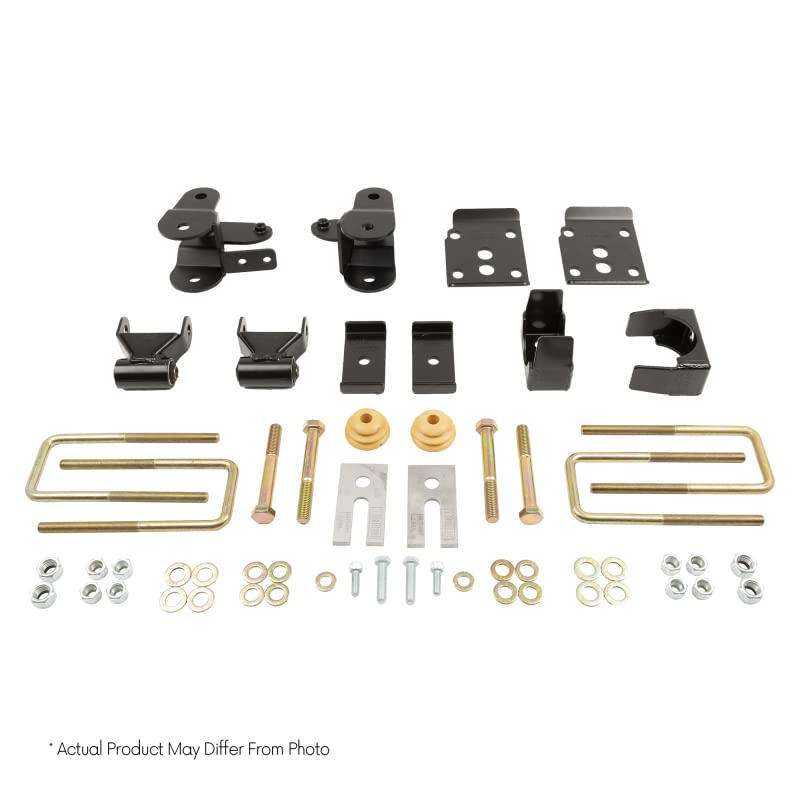 Belltech 6607 Flip Kit for Chevy Silverado/GMC Sierra - Lowering Suspension Kit with 2/4 Drop | Perfect for Street Performance & Custom Truck Builds