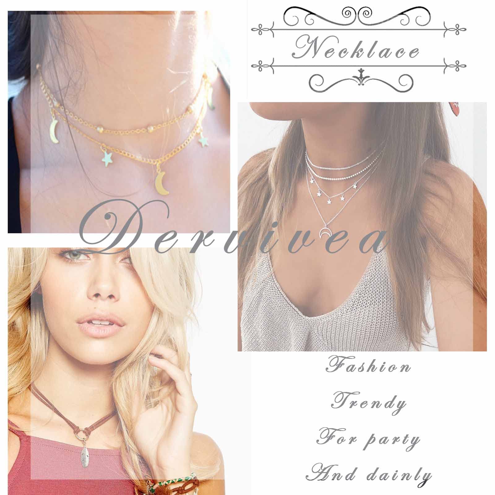 Sparkly Rhinestone Chain Necklace with Boho Butterfly Pendant - Silver Tennis Choker & CZ Crystal Collar Necklace Jewelry for Women & Girls - Perfect for Parties, Weddings & Everyday Fashion Accessories