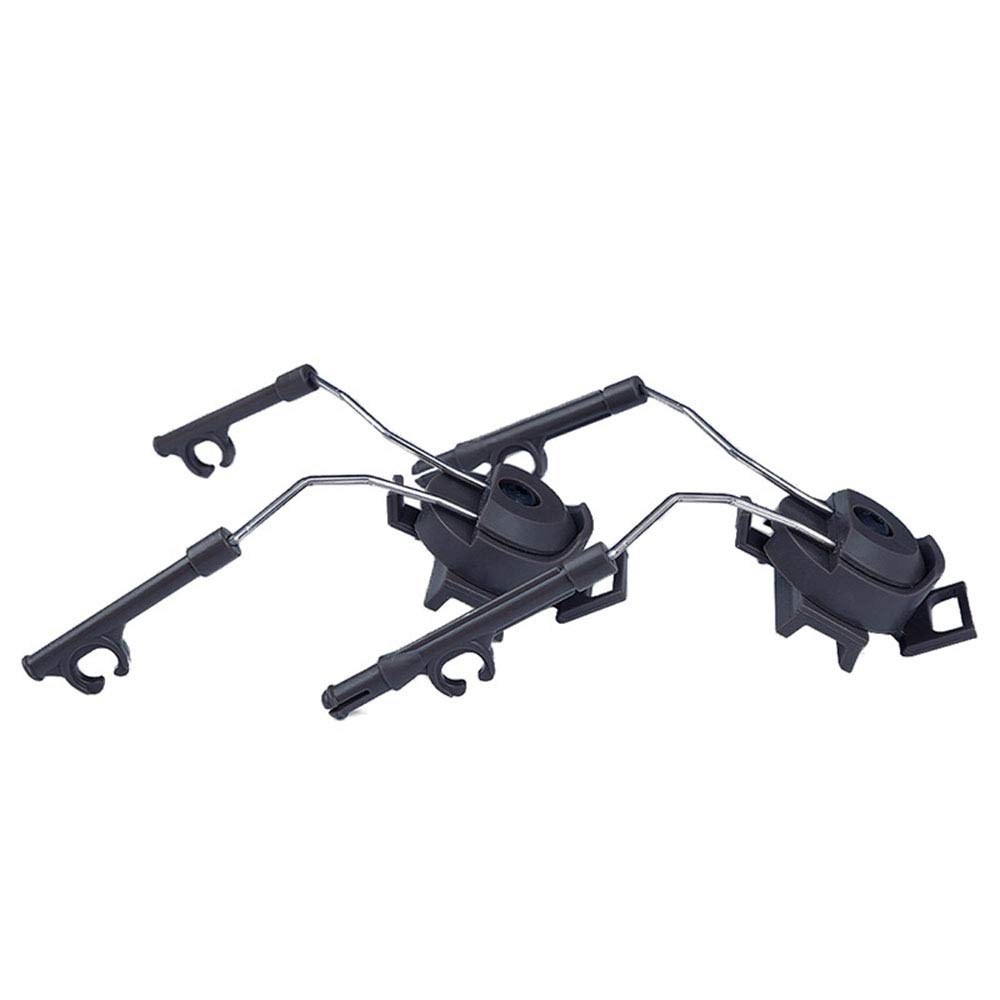 Tactical Fast Helmet Wing Rail ARC Side Rail Mount Adapter - Outdoor Airsoft Gear Accessory for Headset Hanging Bracket | Perfect for Airsoft Battles, Military Simulation & Tactical Training