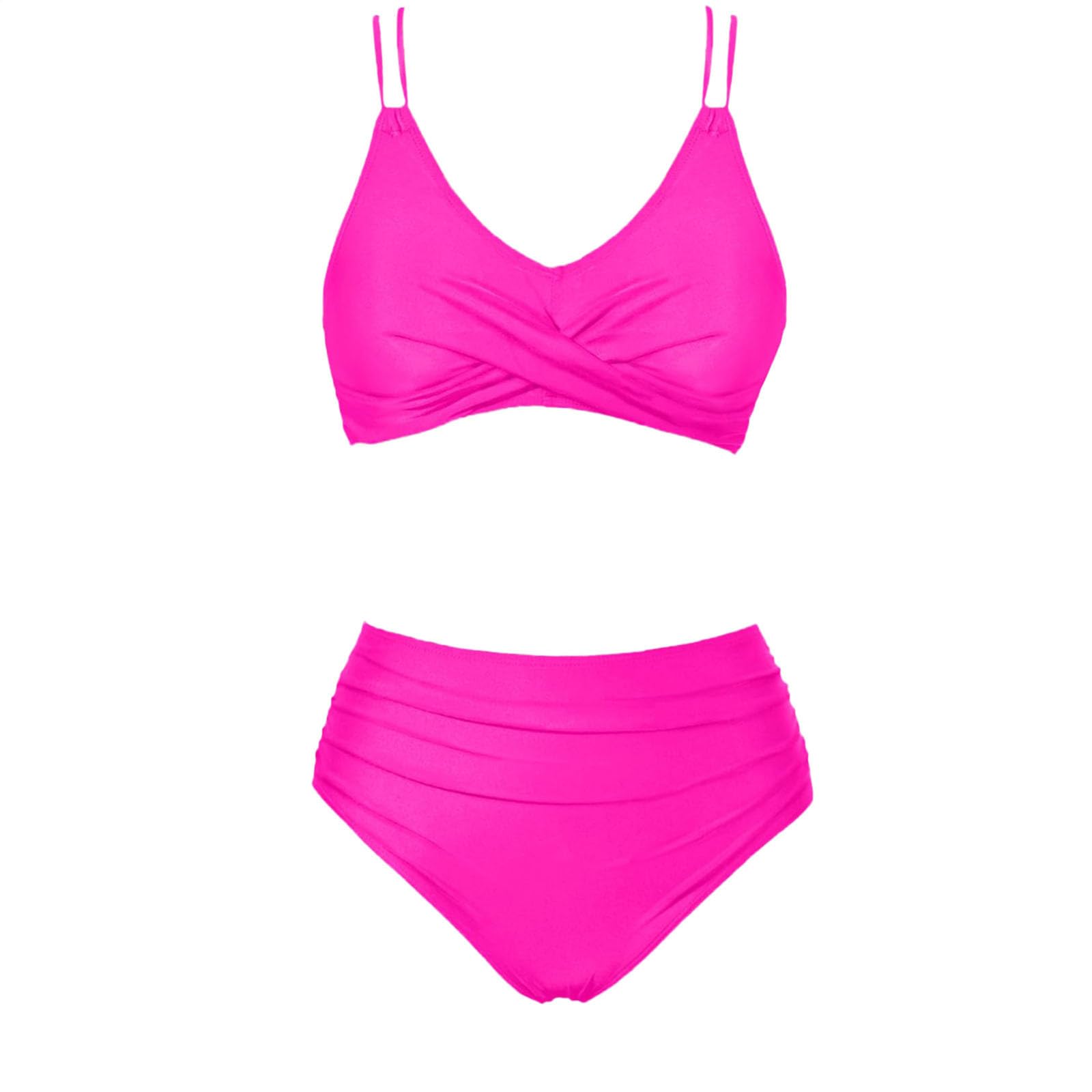 Trendy Sexy Women's Swimsuit - Sleeveless Bikini Set for Beach & Pool 2024