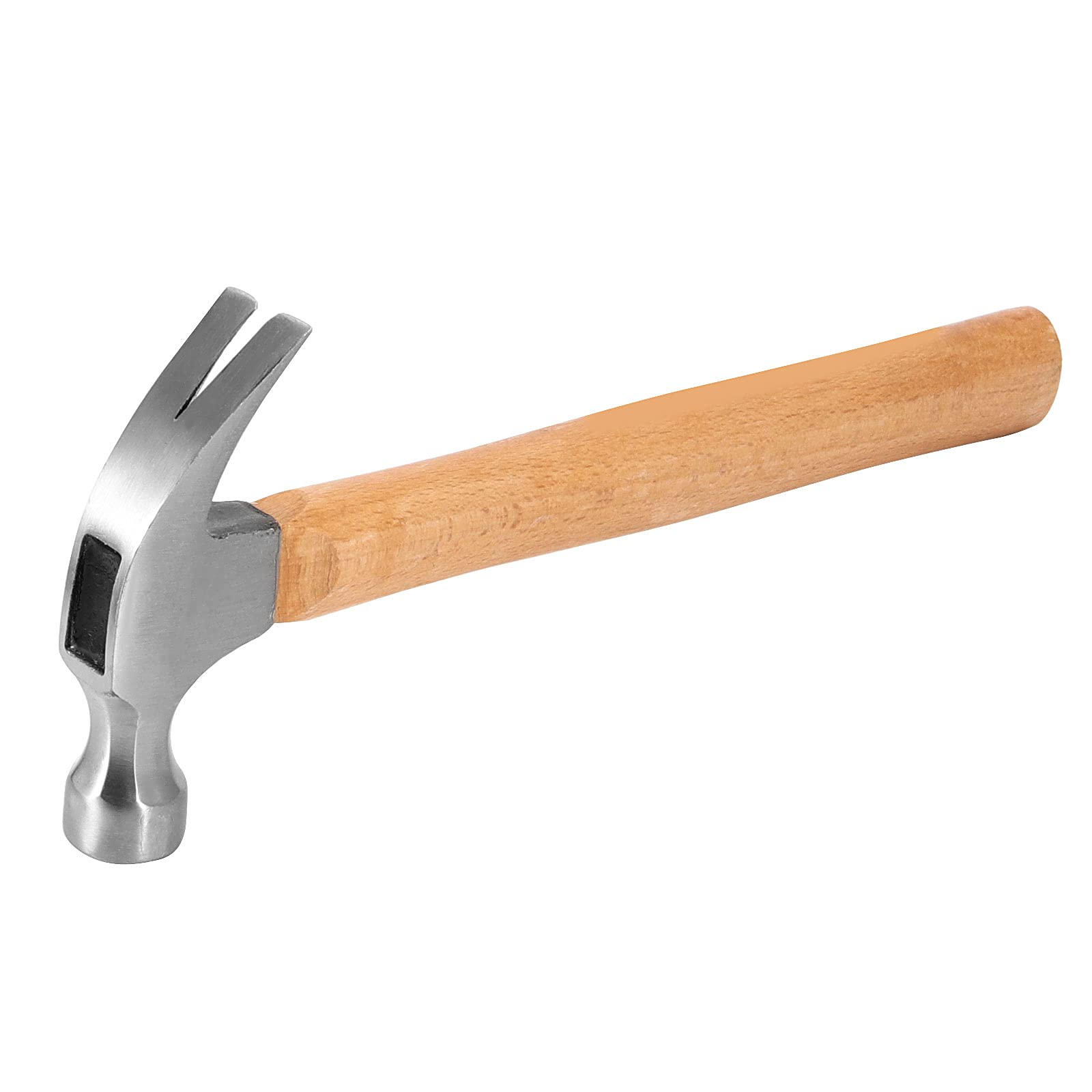 FUNSUEI 4-Piece 16 oz Claw Hammer Set - Carbon Steel Straight & Rip Claw Hammers with Wooden Handle for Nail Pulling, Woodworking, Home Repairs & DIY Projects - Perfect for Construction, Carpentry, and Household Maintenance