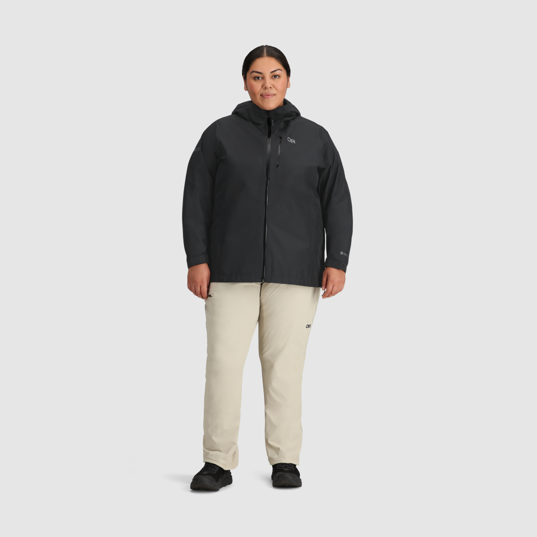 Aspire II Jacket for Women - Lightweight Waterproof Windbreaker with Hood - Perfect for Hiking, Running & Outdoor Activities