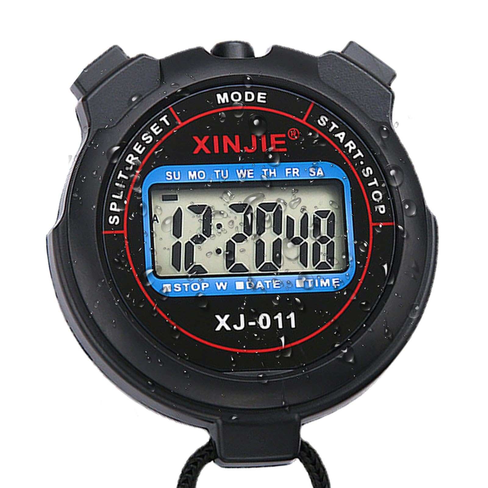 Jubepk Sports Countdown Timer | Large Lightweight Digital Stopwatch, Reusable & Accurate for Athletes, Swimming Timer, Competition & Fitness Training - Perfect for Swim Meets, Track Events & Gym Workouts