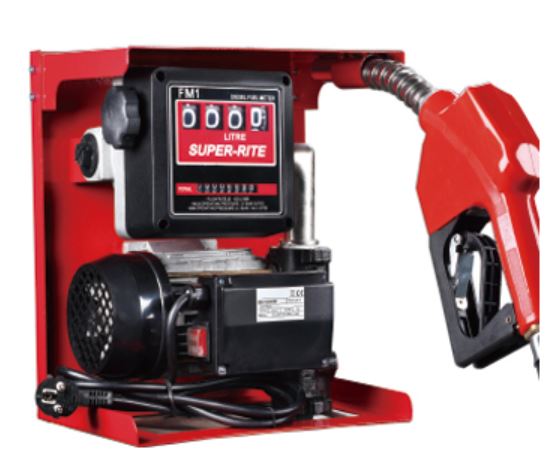 AM 1224BT 230V AC Diesel Fuel Pump Set - 3 Bar Pressure, 1 Inlet/Outlet | Heavy Duty Transfer Pump for Trucks, Boats & Industrial Equipment | Model: YOILP1224BT