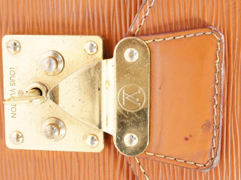 Authentic Pre-Owned Louis Vuitton LV Epi Leather Cipango Brown Document Holder Crossbody Bag M54468 - Vintage Luxury Handbag for Work, Travel & Everyday Use