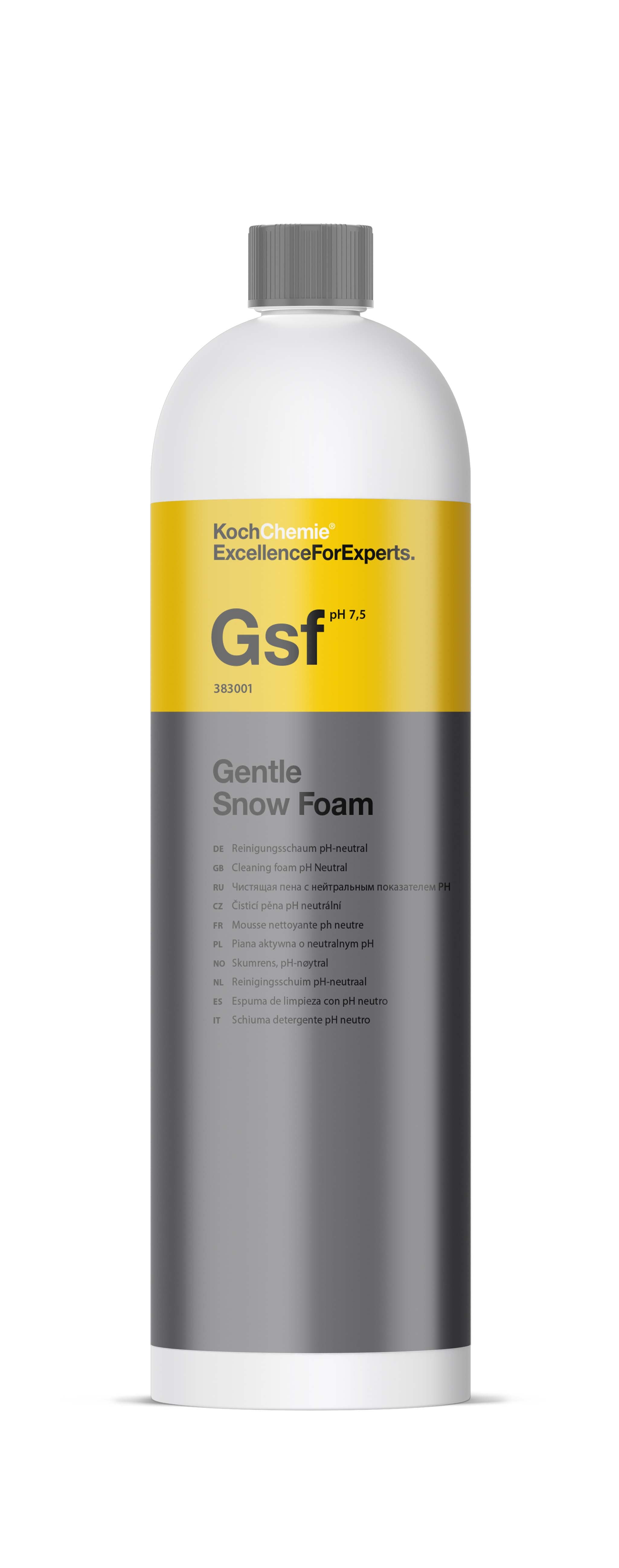 Koch Chemie Gentle Snow Foam - Premium Car Wash Foam Cleaner for a Gentle & Effective Wash | Perfect for Detailing, Ceramic Coated & Sensitive Paint Surfaces