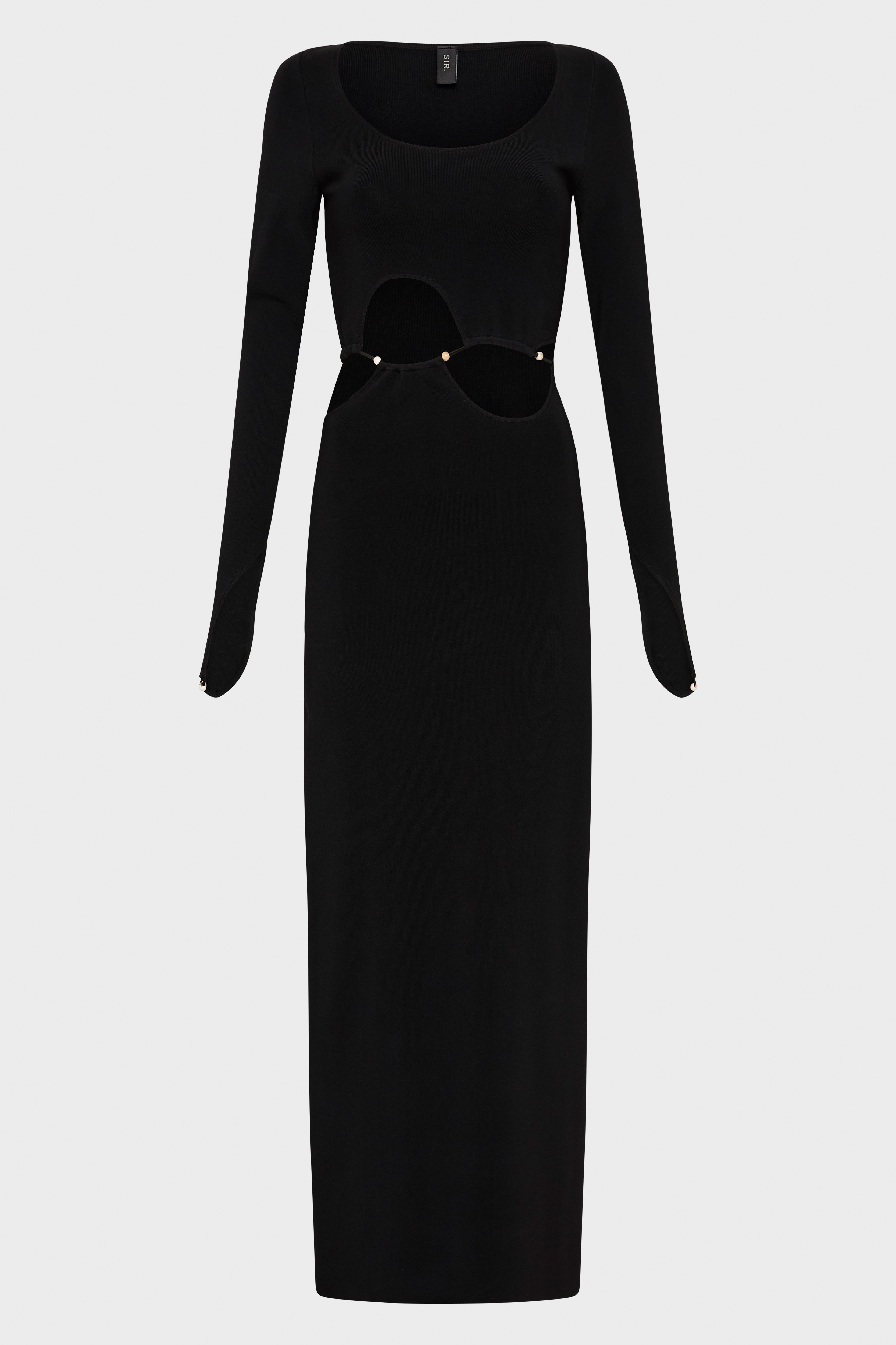 Salvador Beaded Long Sleeve Bohemian Maxi Dress for Women - Perfect for Weddings, Parties & Special Occasions