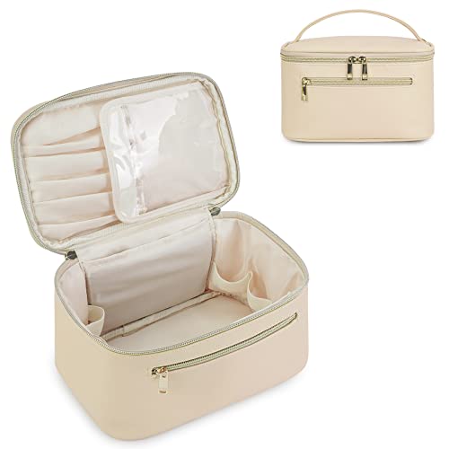 Beige Leather