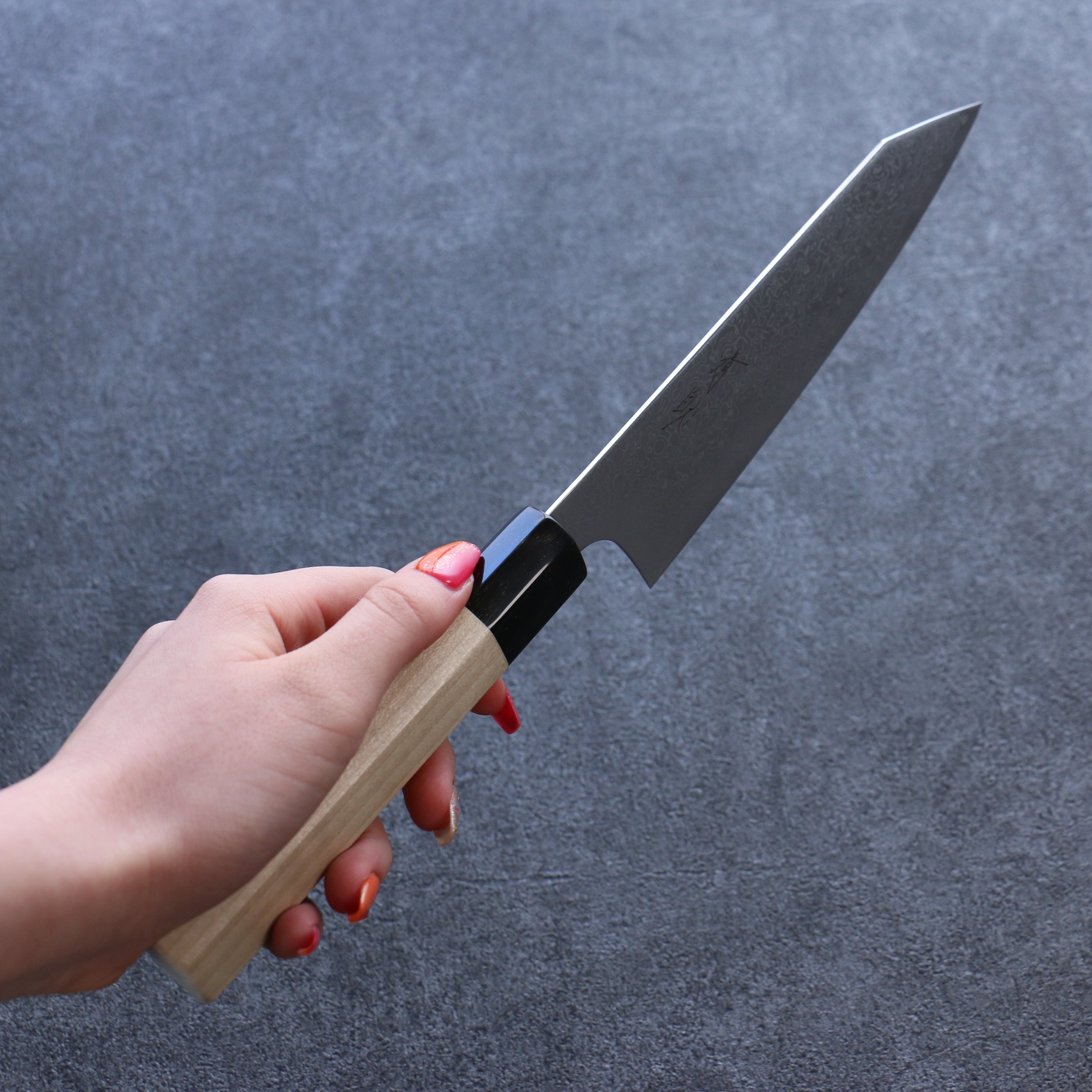 Premium Seisuke SG2 Damascus Bunka Knife 180mm - Japanese High Carbon Steel Blade with Magnolia Wood Handle - Perfect for Slicing, Dicing, and Precision Cutting in Professional Kitchens & Home Cooking