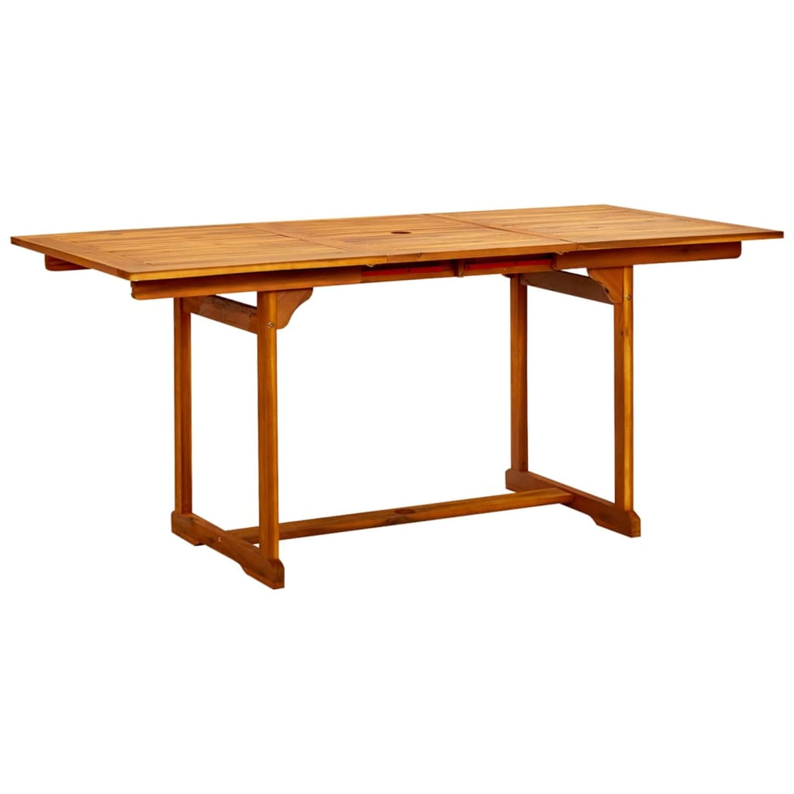 Rectangular Acacia Wood Outdoor Dining Table 47.2