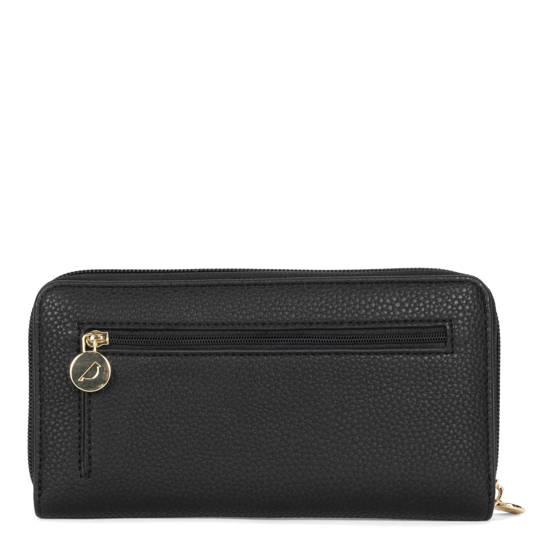 Riona Ivy Pebbled RFID Blocking Zip Around Wallet for Women - Secure & Stylish Travel & Everyday Use