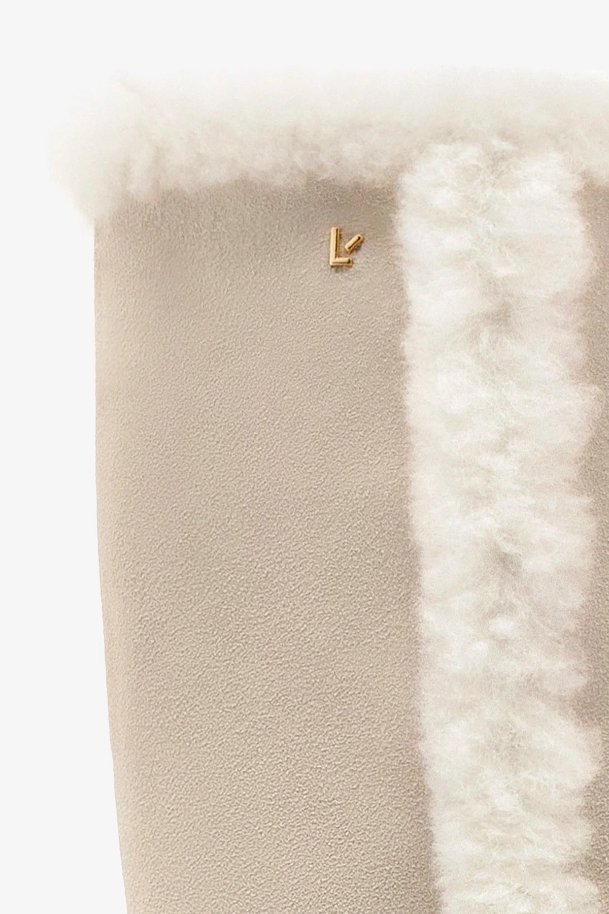 Cindy Hi Faux Fur Boots - Grey Mushroom Suede & Natural Shearling Winter Boots for Women | Cozy & Stylish Cold Weather Fashion | Perfect for Snow Days, Outdoor Adventures & Casual Wear