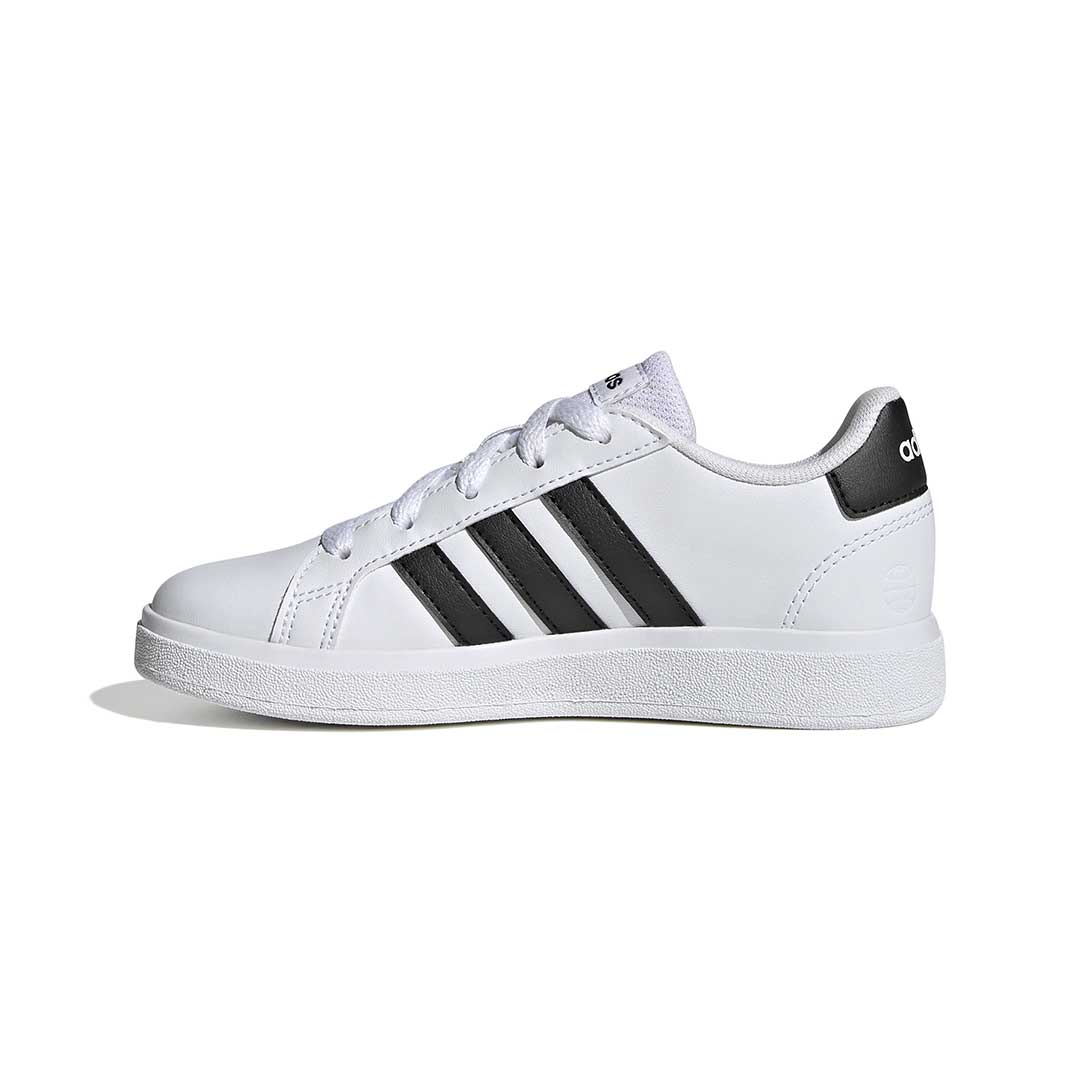 Adidas Kids' Grand Court 2.0 Sneakers - GW6511 - Comfortable Athletic Shoes for Boys & Girls - Perfect for School, Sports & Everyday Wear