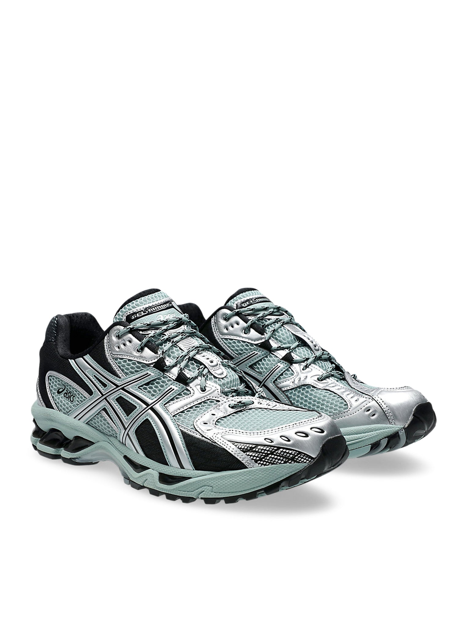 ASICS GEL-Nimbus 10 Running Shoes for Men - Blue Ocean Haze Pure Silver | Lightweight Cushioned Sneakers for Jogging, Gym & Daily Wear