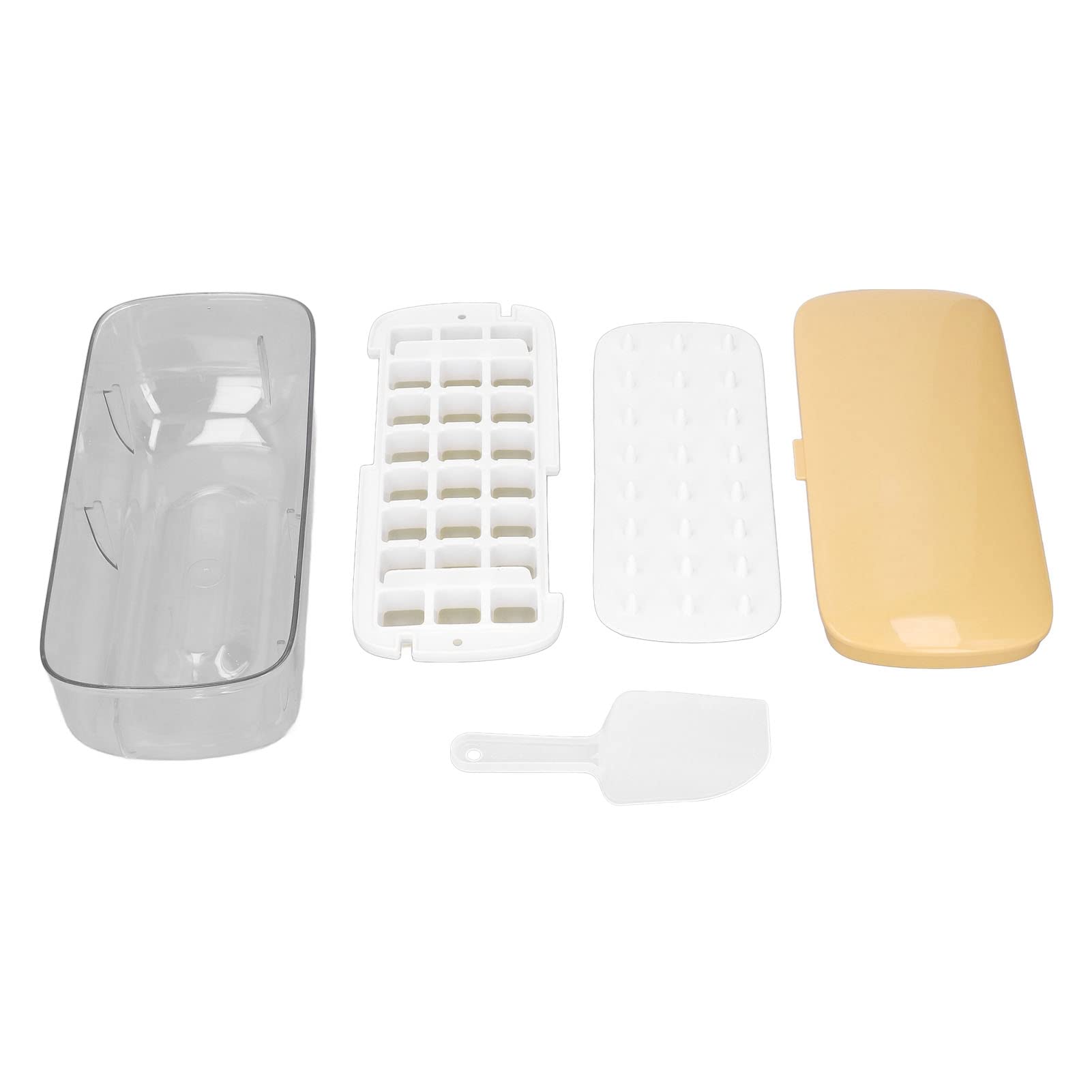 Premium Silicone Ice Cube Tray with Lid for Whiskey, Cocktails & Juices - Press Type Ice Maker Mold for Perfect Cubes - Pink Kitchen Accessory - Ideal for Home Bars, Parties & Entertaining
