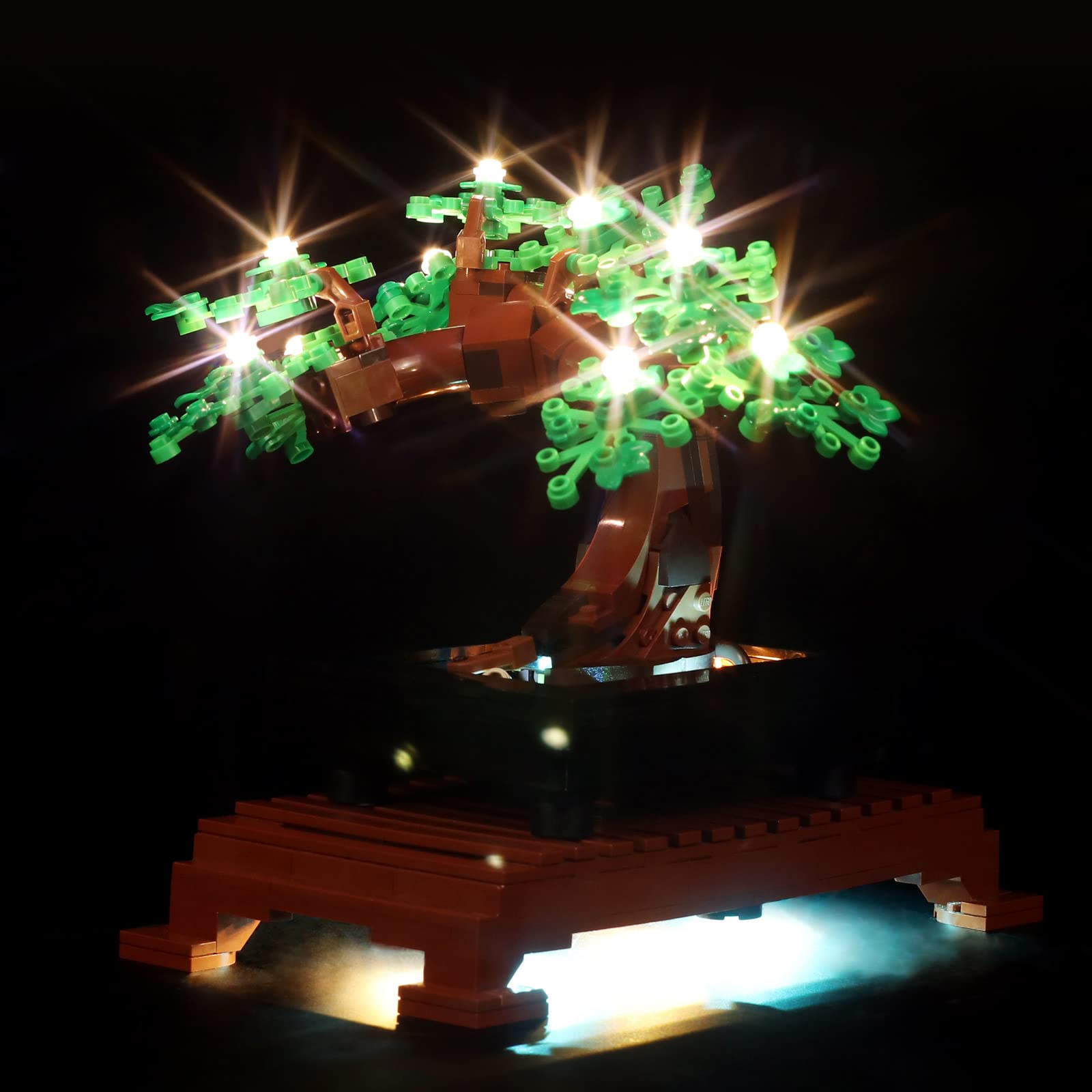LED Light Kit for Lego Green Bonsai Tree - DIY Lighting Set Compatible with Lego 10281 Building Model (Lights Only, No Lego Included) - Perfect for Home Decor, Gift Ideas & Lego Enthusiasts