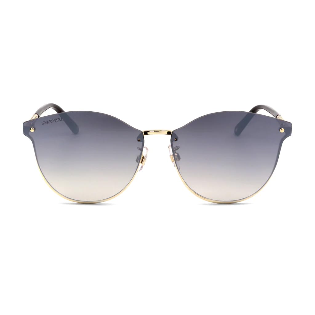 SWAROVSKI SK0302-K Luxury Women's Sunglasses - UV Protection, Polarized Lenses, Fashionable Design for Outdoor Activities, Beach, Driving & Travel