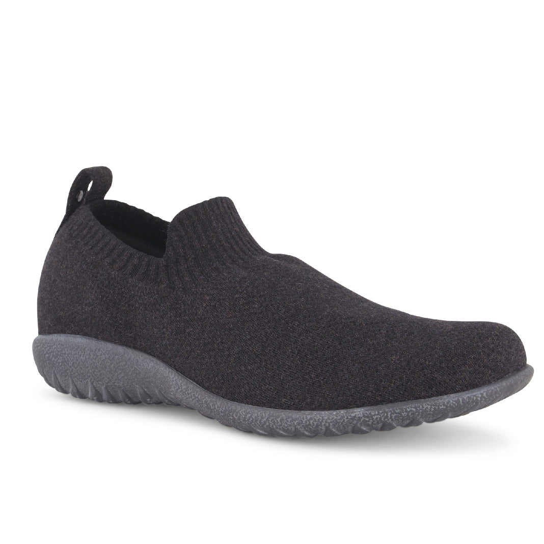 BLACK/GRAY KNIT
