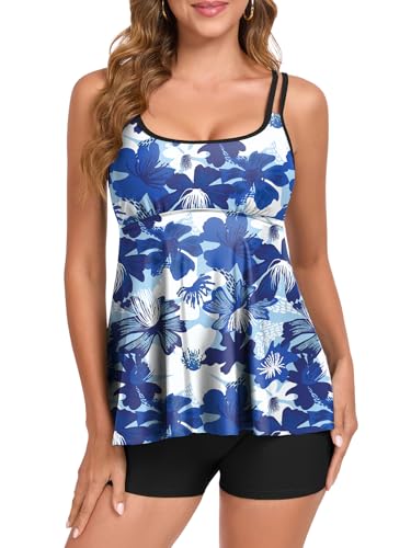 E Blue Flower