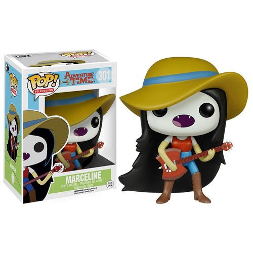 Adventure Time Marceline with Guitar Pop! Vinyl Figure - Collectible Cartoon Character Toy for Fans, Gift for Kids & Adults - Perfect for Display, Gifts, and Pop Culture Collections