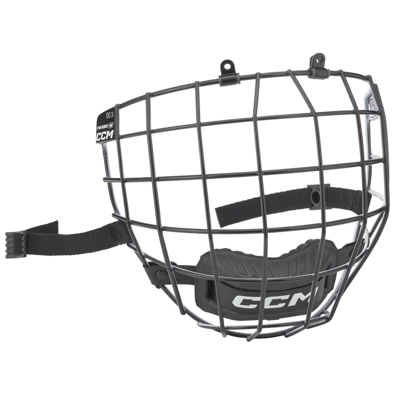 CCM 580 Hockey Face Mask - Protective Ice Hockey Goalie Mask for Players - Perfect for Ice Rink, Training & Competitive Games