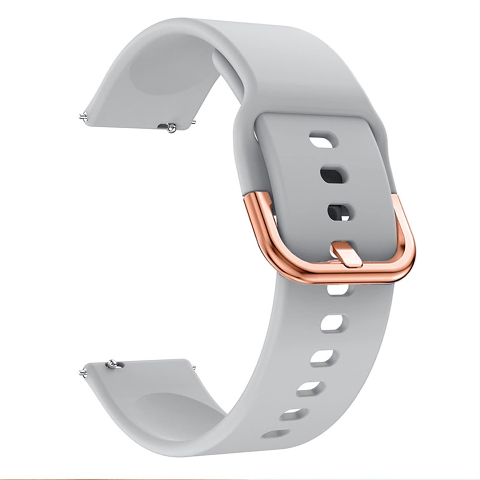 SUUNTO 3 Fitness Replacement Silicone Watch Band - 20mm Sport Wrist Strap for SUUNTO 3 Smartwatch (Grey) - Durable & Comfortable for Running, Gym & Outdoor Activities