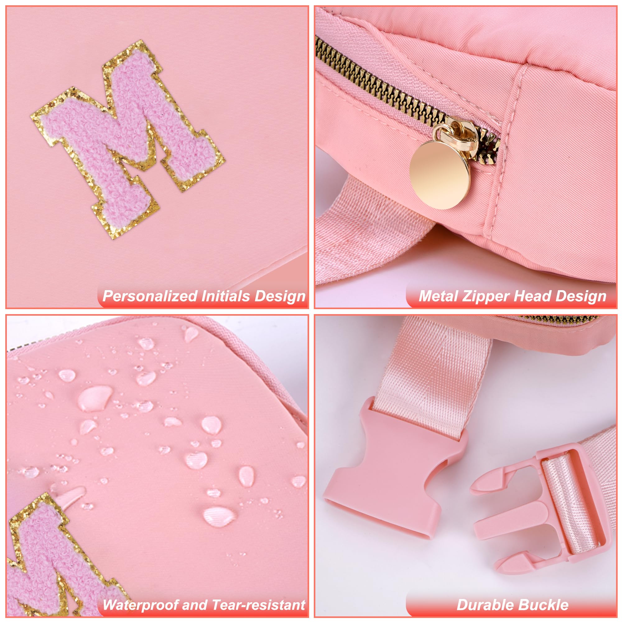 Best Dance Recital Gifts for Girls Age 8-12 - Cute Crossbody Belt Bag & Waist Pack for Kids & Teens | Perfect Dance Class Accessory & Birthday Present (Peach) | Ideal for Dance Practice, School & Travel