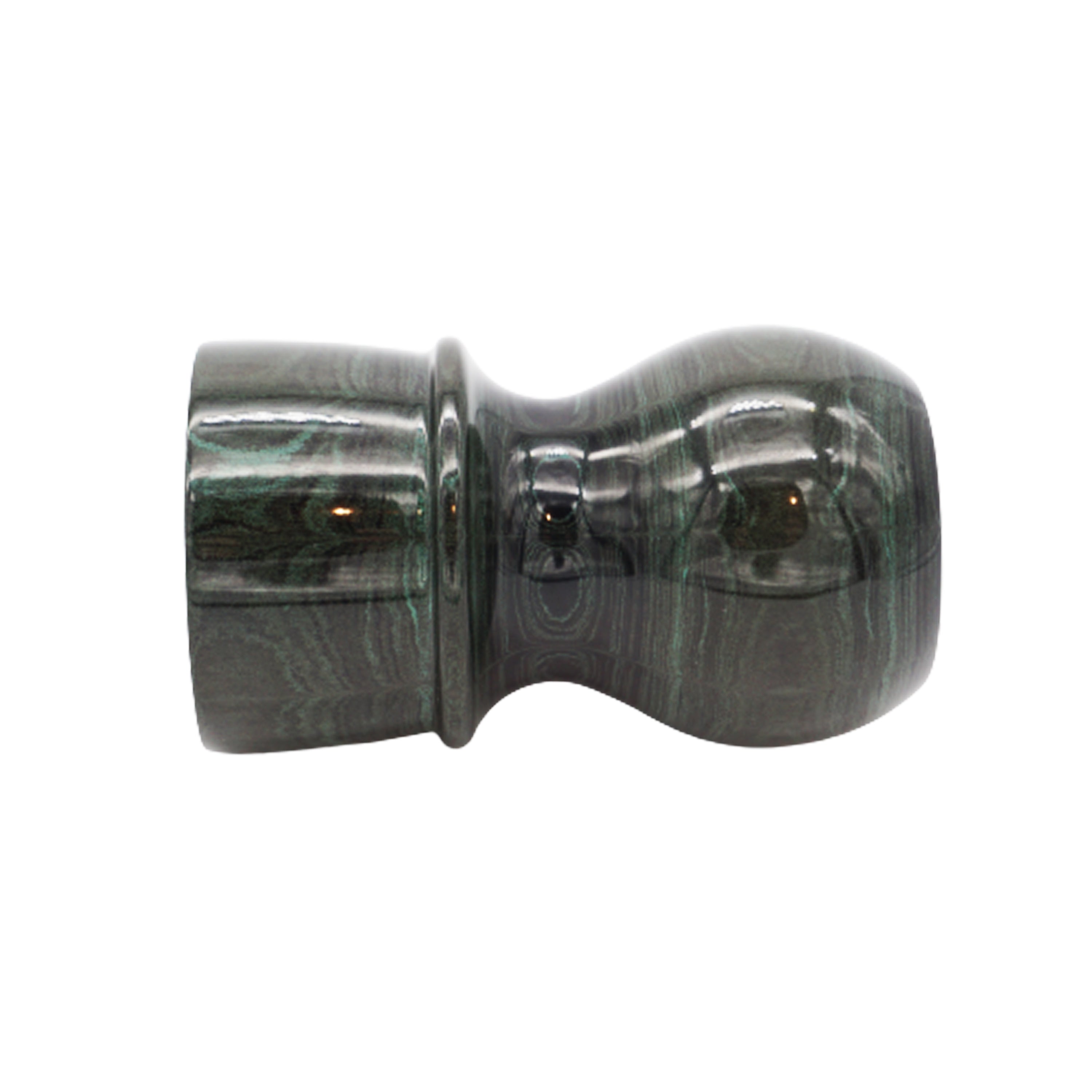 Premium Handcrafted Jaguar Ebonite Shaving Brush Handle - Fits 24mm & 26mm Knots - Perfect for Wet Shaving & Grooming Gifts for Men