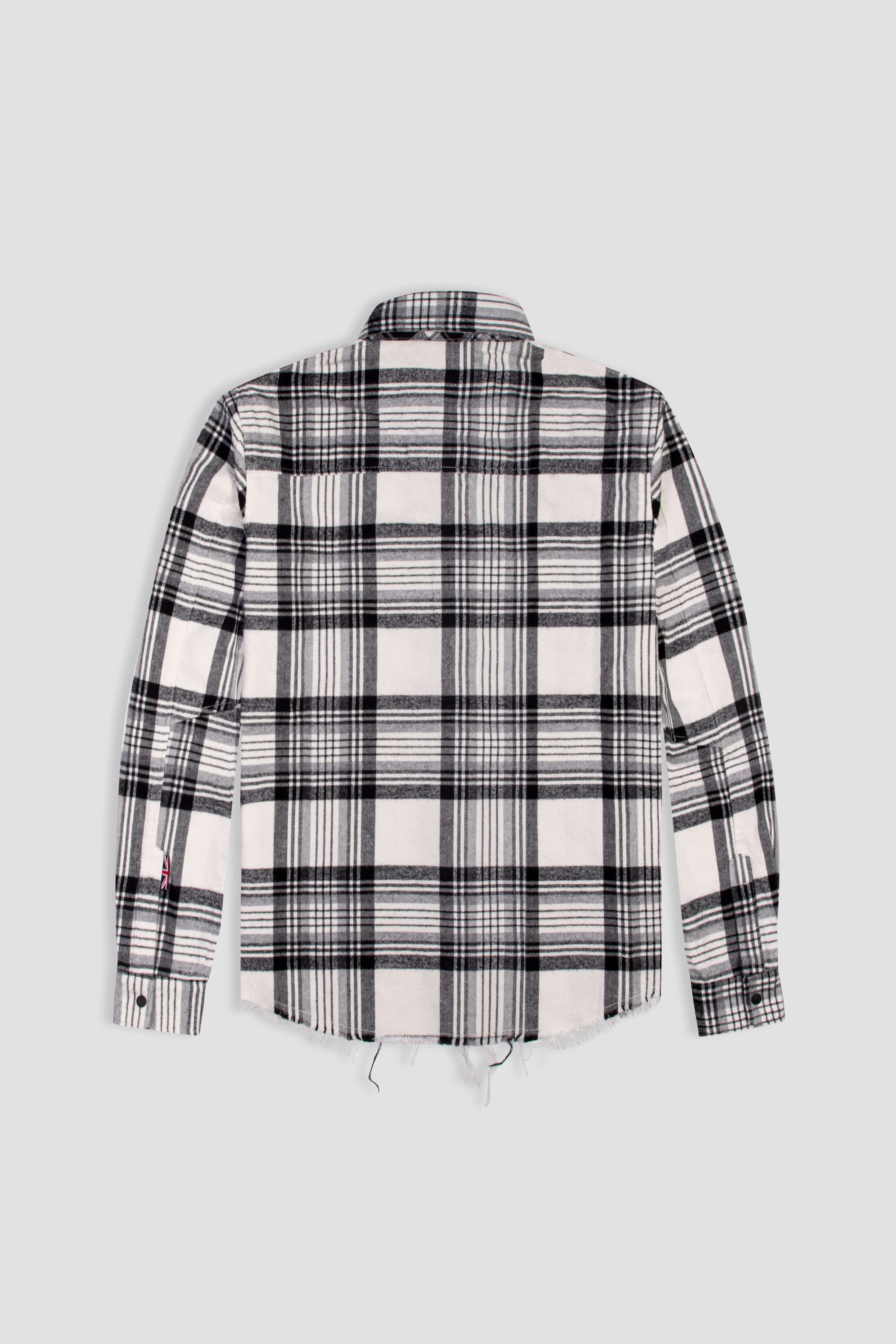BODA Checked Overshirt Tall - Stylish Flannel Shirt for Men, Long Sleeve Casual Button-Up Shirt - Perfect for Outdoor Adventures, Layering in Fall & Winter, and Everyday Streetwear Fashion