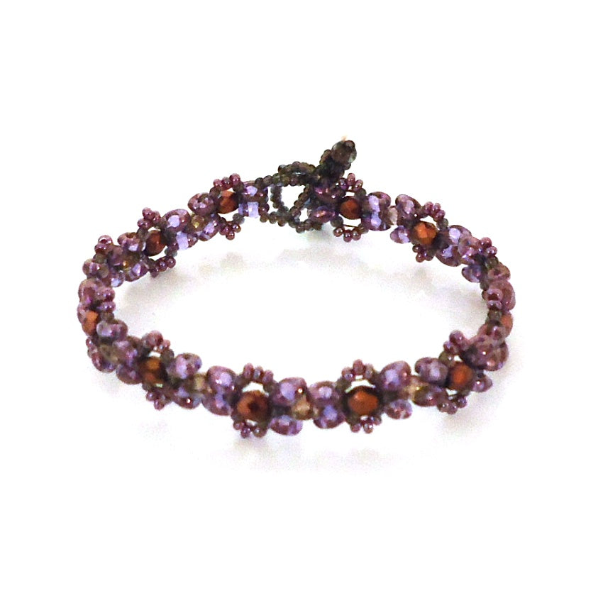 Seed Bead Star Bracelet - Handmade Bohemian Beaded Jewelry for Women - Perfect for Festivals, Parties & Boho Fashion Accessories