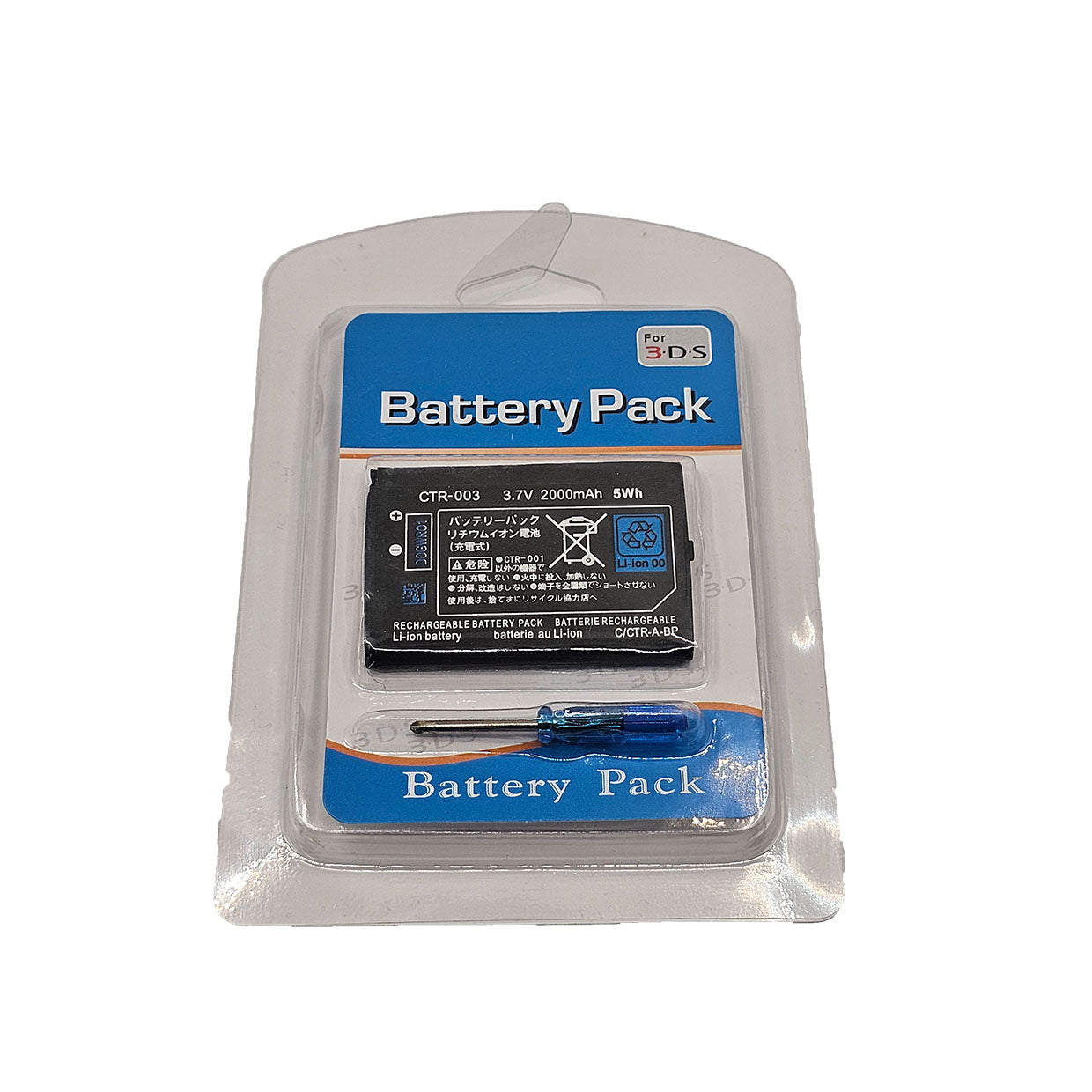 Original Nintendo 3DS Replacement Battery - High Capacity 2000mAh Li-ion Battery Pack for Nintendo 3DS/3DS XL/2DS - Perfect for Gaming On-The-Go & Extended Play Sessions