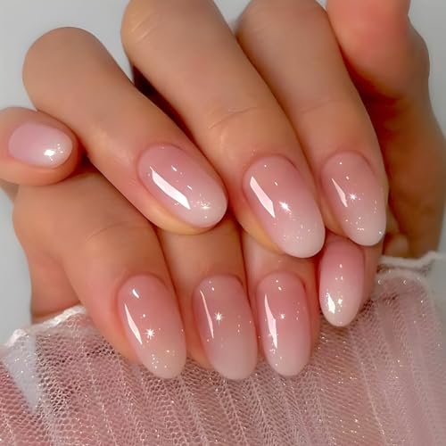 Ombre almond nails