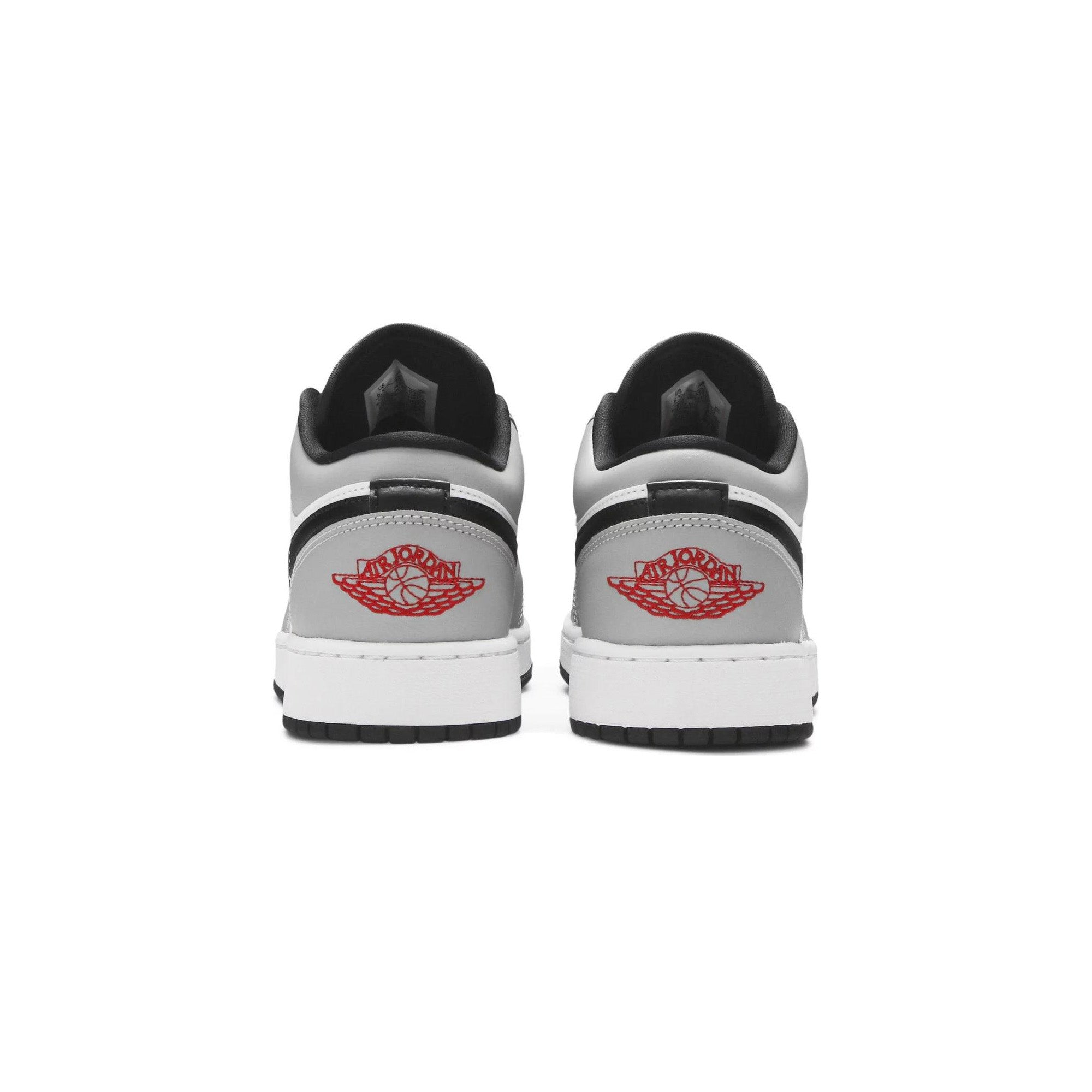 Air Jordan 1 Low 'Light Smoke Grey' GS Sneakers - Women's Basketball Shoes for Casual Wear & Street Style Fashion - Perfect for School, Gym, and Everyday Outfits