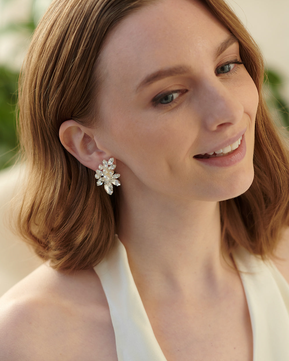 Gwyneth Elegant Gold-Plated Hoop Earrings for Women - Perfect for Parties, Weddings & Everyday Wear