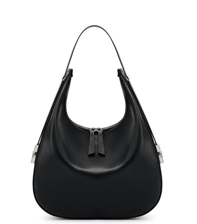 Stylish Curved Crescent Shoulder Bag for Women - Fashionable Crossbody Purse with Adjustable Strap, Perfect for Daily Use, Travel & Shopping