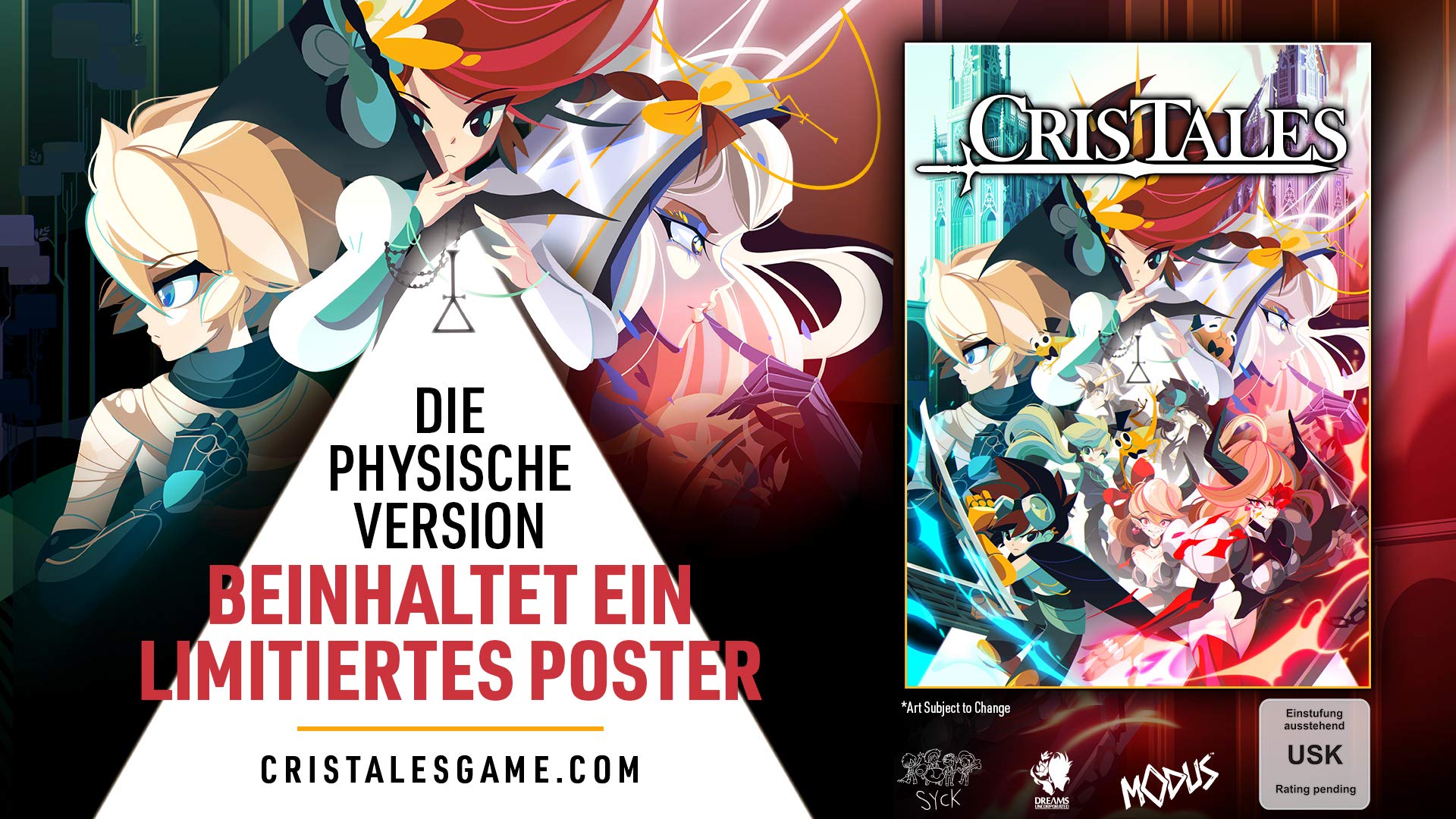 Cris Tales - Nintendo Switch Game | JRPG Adventure with Time Travel | Perfect for Fans of Classic RPGs & Story-Driven Games