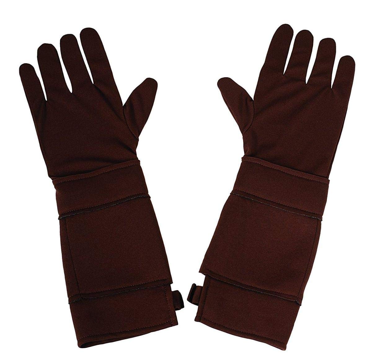 Rubie's Marvel Universe Captain America The Winter Soldier Gloves for Men - Official Movie Replica Cosplay Accessories for Halloween & Comic Con