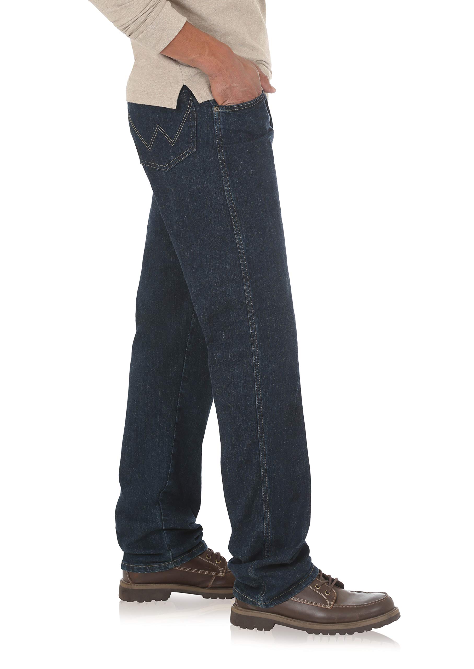 Wrangler Men's Rugged Wear Classic Fit Jeans - Durable Denim Pants for Casual & Work Wear | Perfect for Outdoor Activities, Ranch Work & Everyday Use