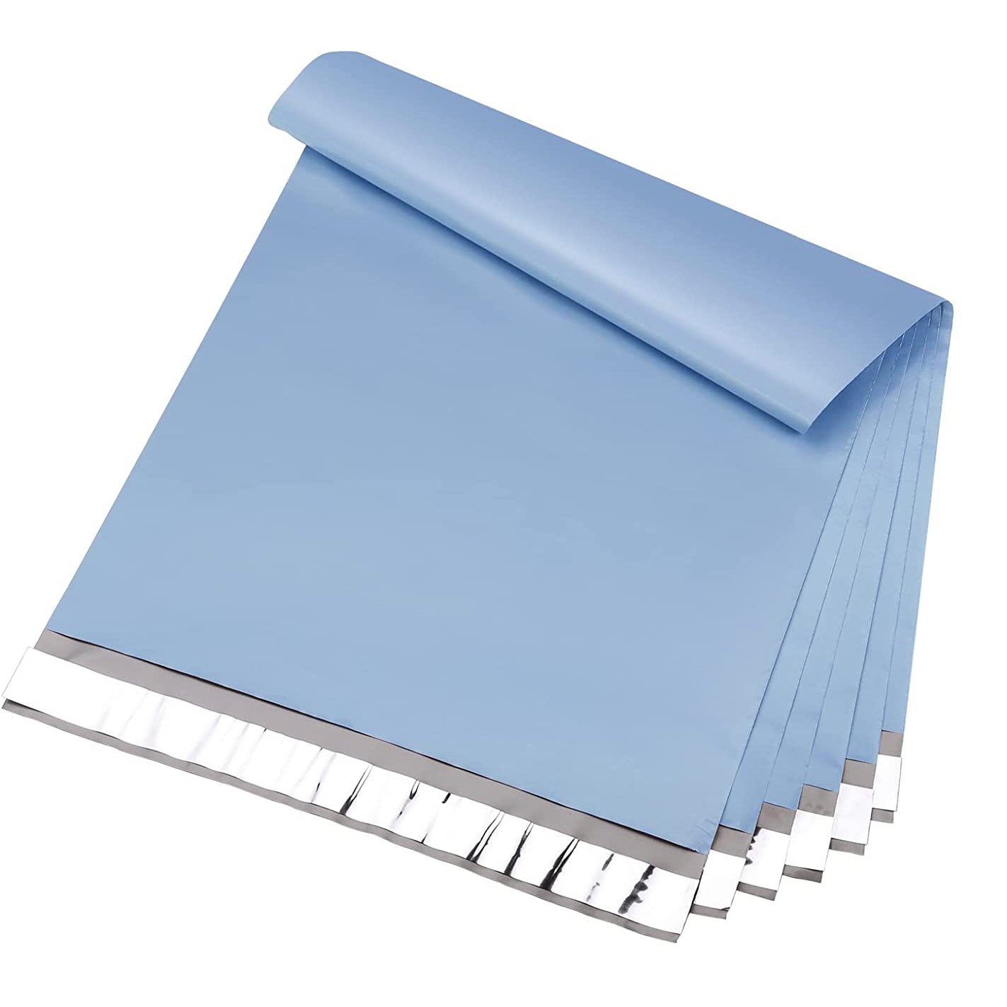 24x24 Poly Mailer Envelope Shipping Bags - Waterproof & Durable Haze Blue Mailing Pouches for Ecommerce, Clothing & Online Business Shipping | Perfect for Apparel, Jewelry & Small Business Packaging