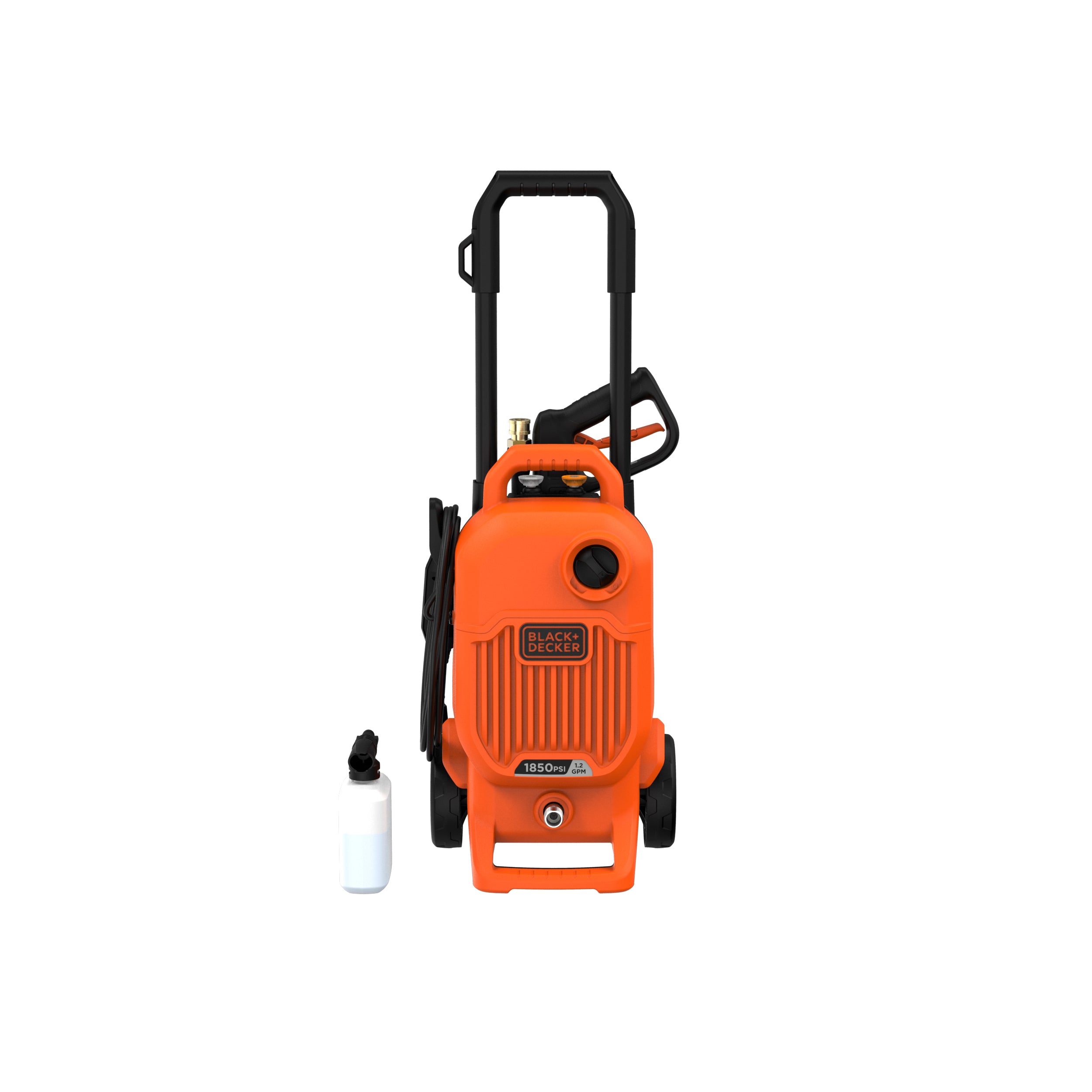 1850 MAX PSI Electric Pressure Washer - 1.2 GPM Cold Water Power Cleaner for Home, Driveway, Deck & Patio Cleaning