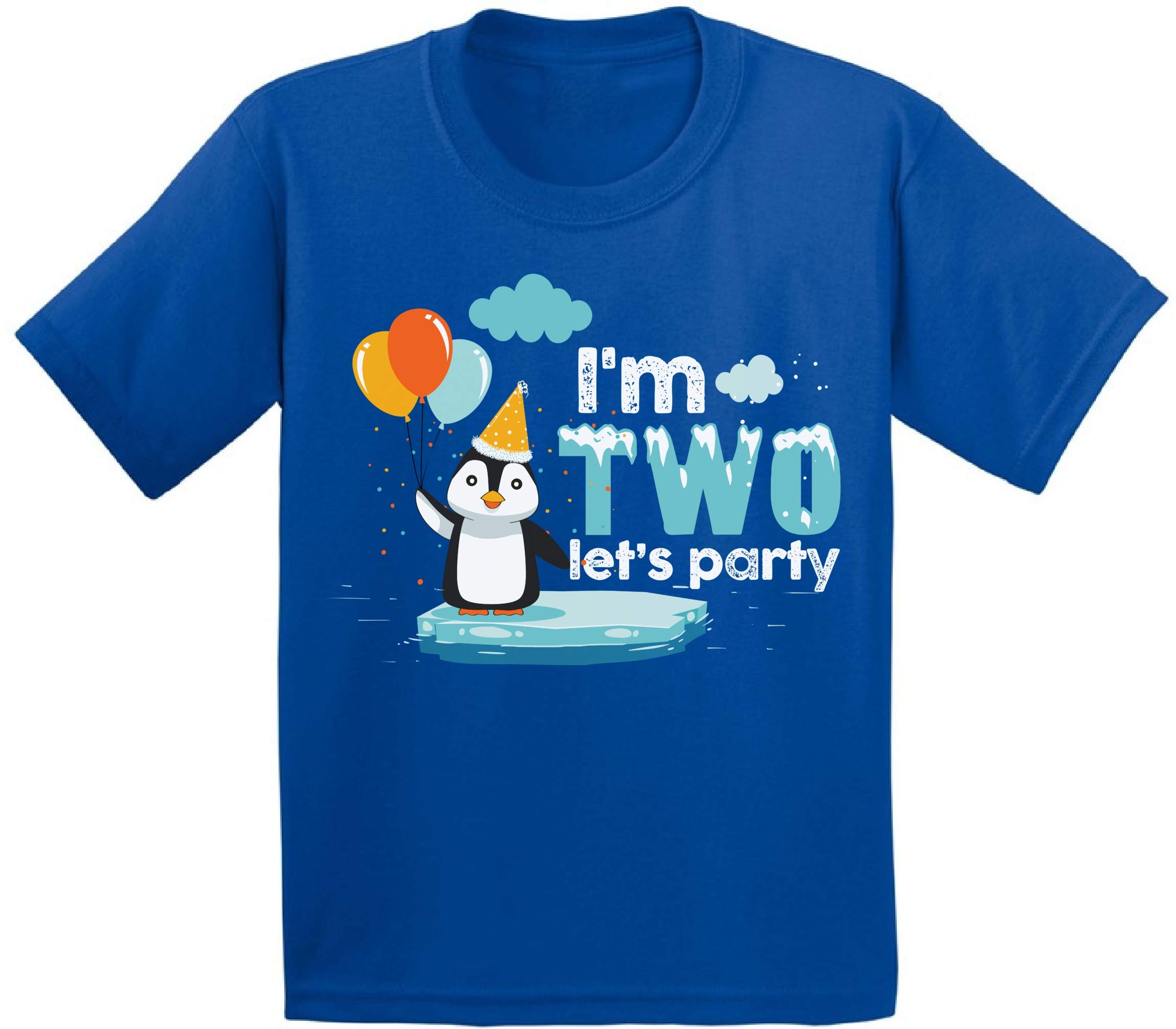 Awkward Styles 2nd Birthday Shirt for Boys & Girls - Cute Penguin Design Toddler T-Shirt | Perfect for Birthday Parties, Photo Shoots & Special Occasions