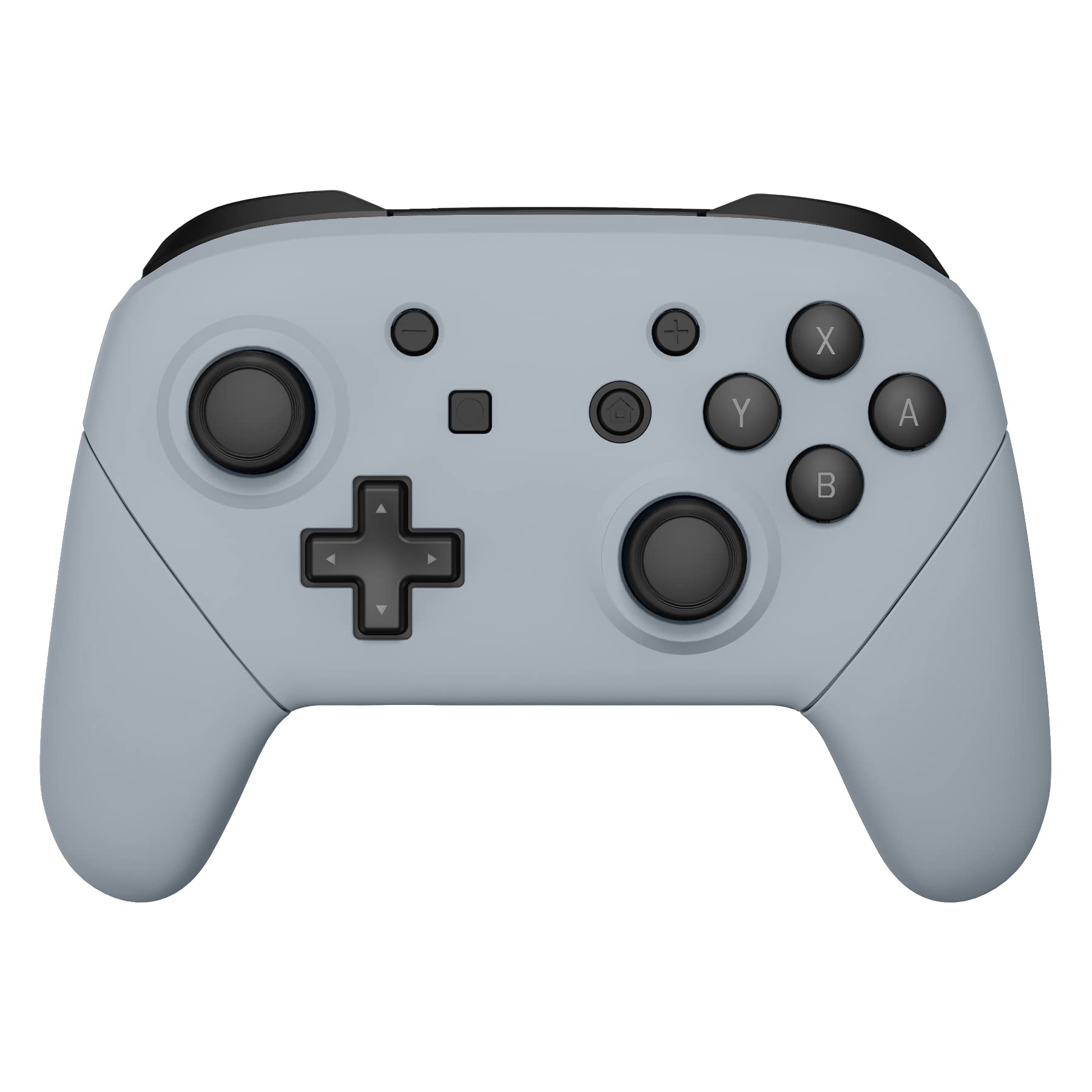 eXtremeRate Gray Faceplate for Switch Pro Controller - DIY Replacement for Gaming