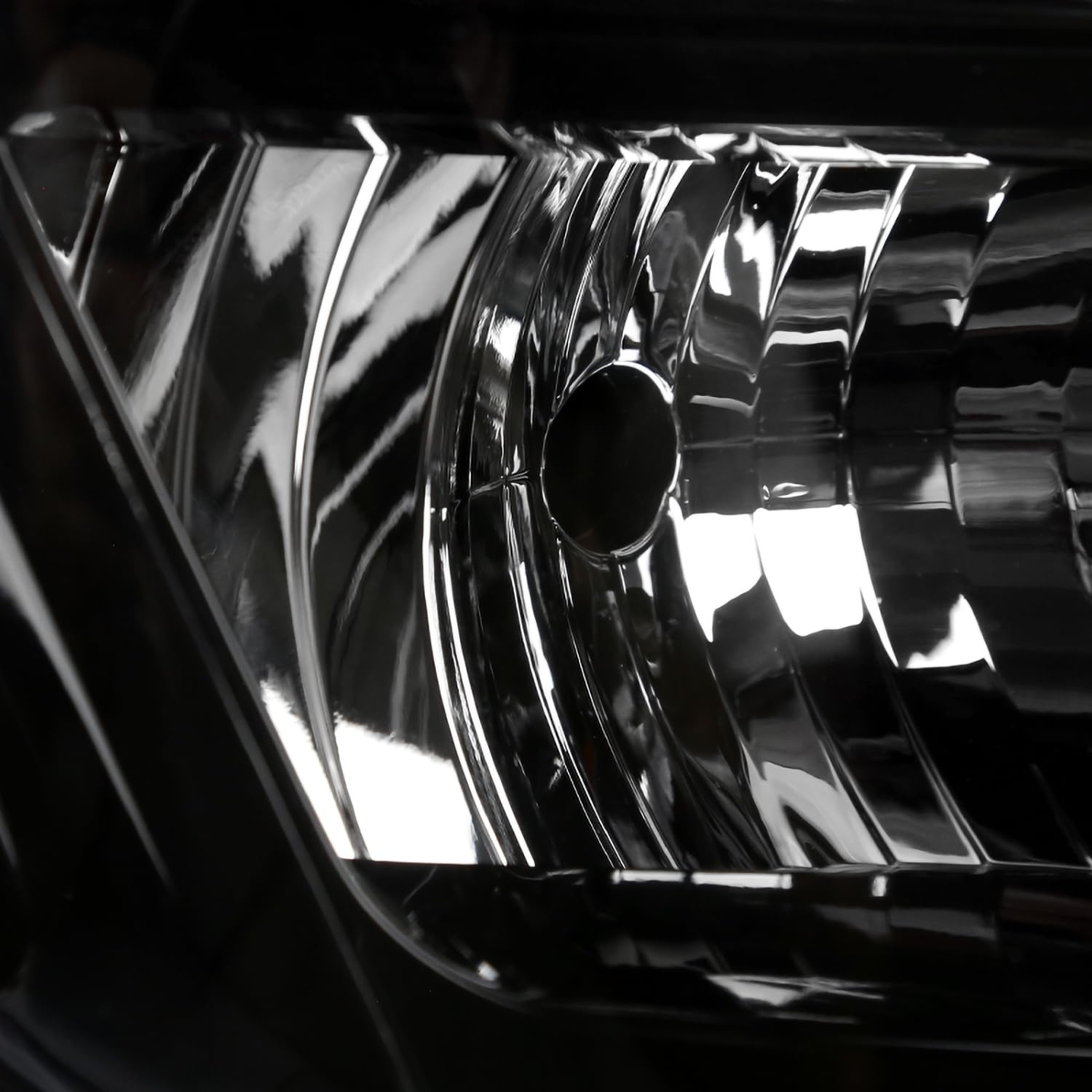 Spec-D Tuning Black LED Projector Headlights - Right Passenger Side Compatible with 2015-2020 Chevy Tahoe & Suburban (Pair Included) - Upgrade Your Night Driving Visibility for Safer Commutes