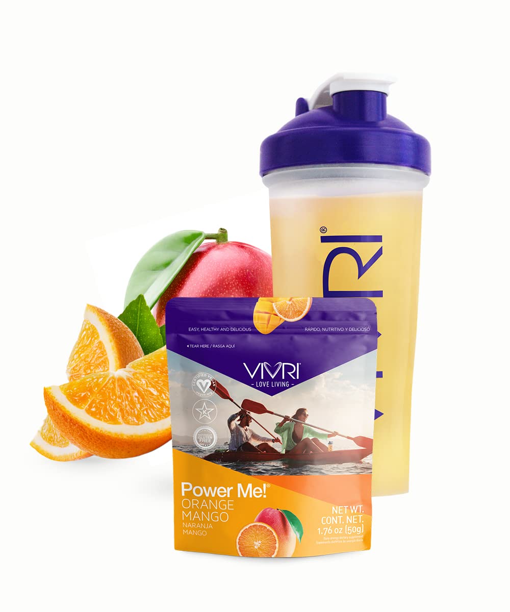 VIVRI 10-Day ENS Challenge Shake - Cookies & Cream, Orange Mango & Pineapple Orange Flavors | Meal Replacement Protein Powder | Detox & Energy Drink Mix for Weight Loss & Fitness | Perfect for Post-Workout Recovery & Busy Lifestyle